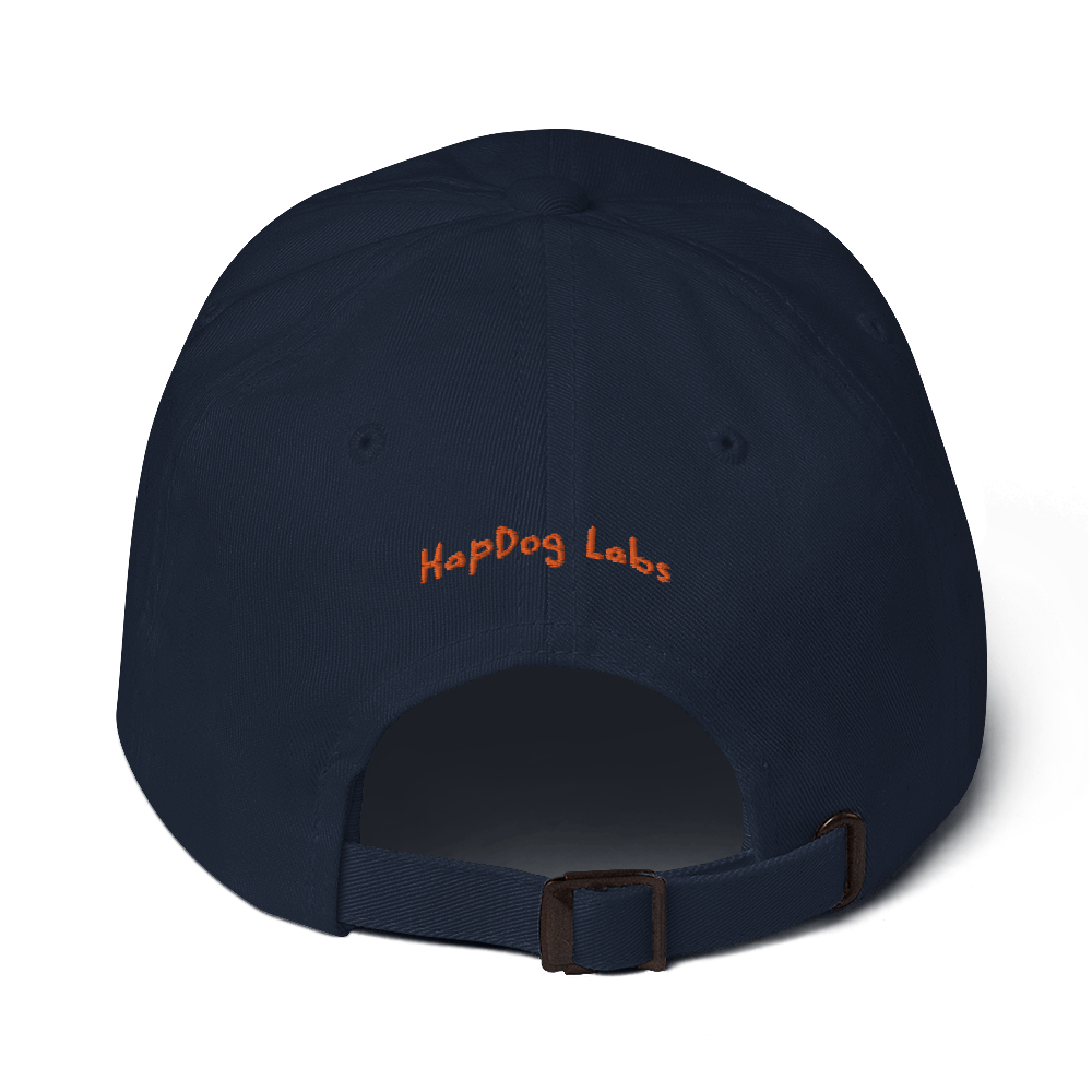 Face of HapDog Embroidered Cap - HapDog Laboratories 