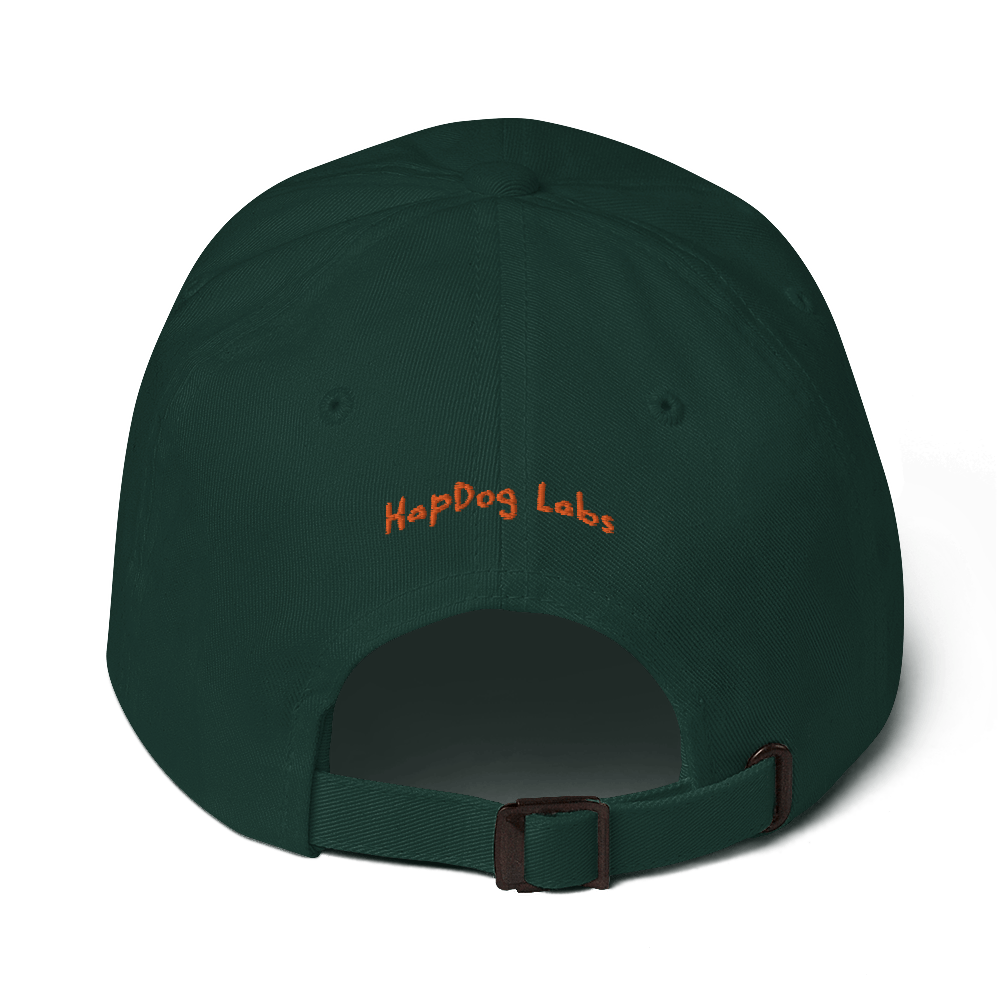 Face of HapDog Embroidered Cap - HapDog Laboratories 